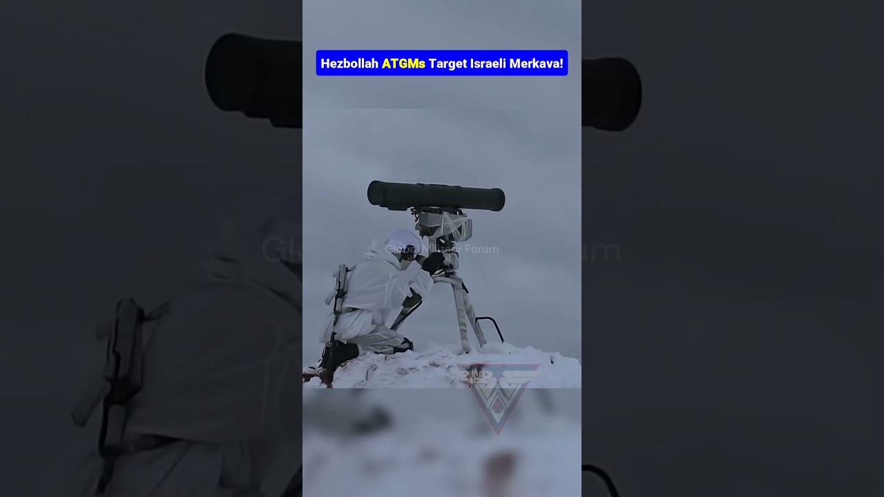 Hezbollah Ambush Targets Israeli Merkava Tank