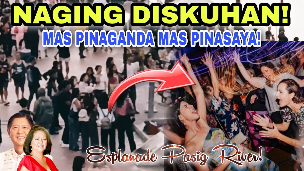 MAS PINAGANDA MAS PINASAYA! NAGING DISKUHAN! ESPLANADE PASIG RIVER!
