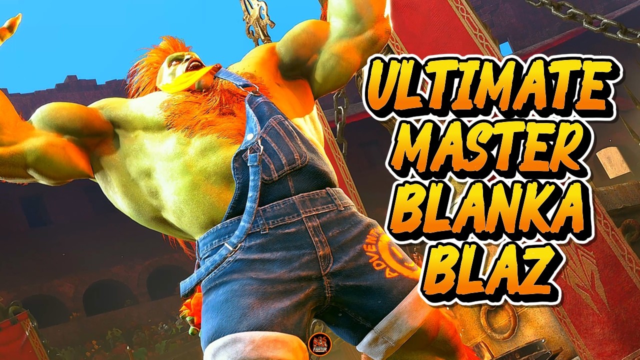SF 6 Blanka | Ultimate Master Blanka Blaz | High level gameplay