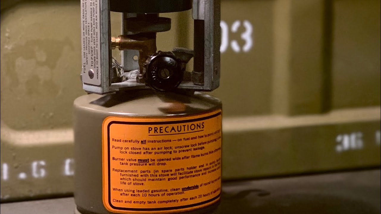 COLEMAN 520 GI STOVE M1941