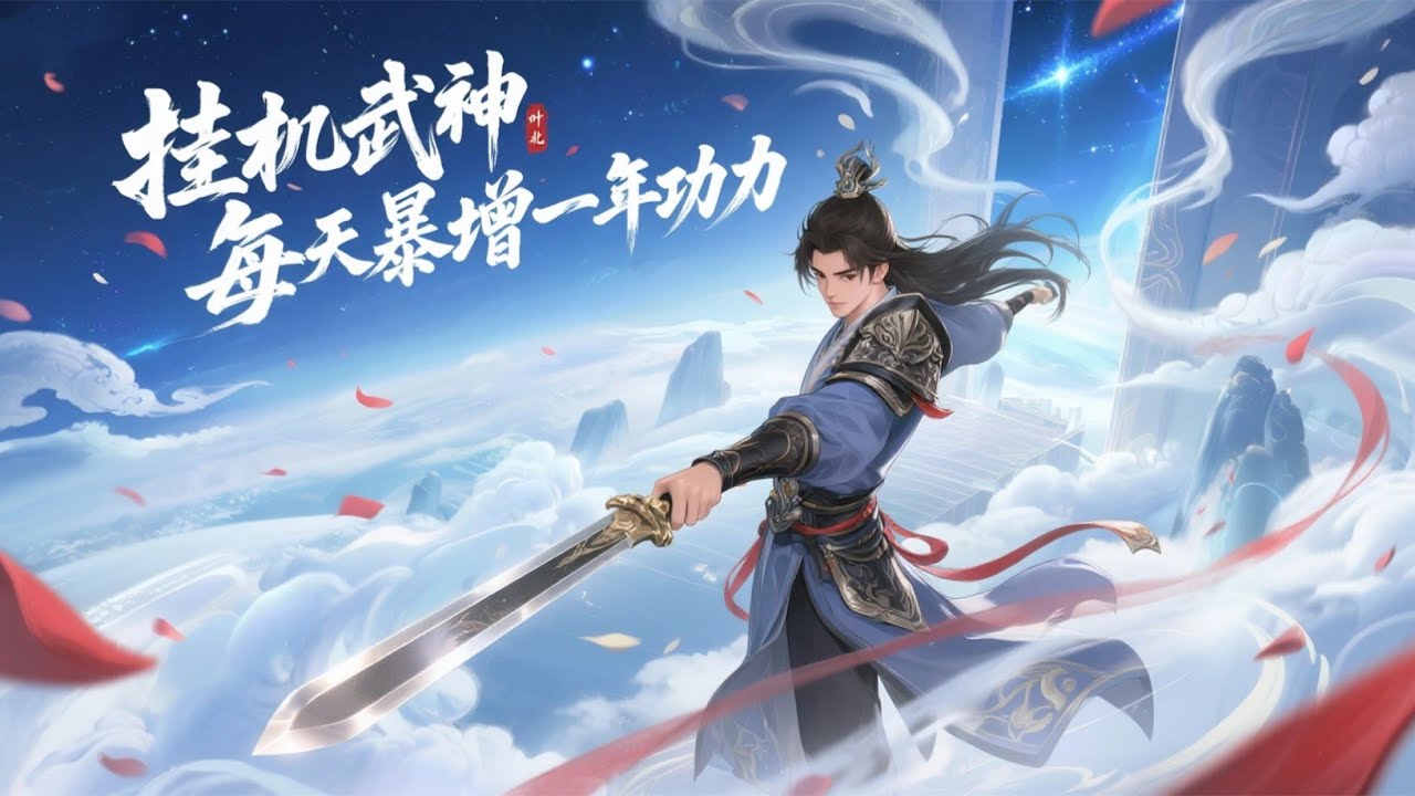 【挂机武神，每天暴增一年功力】🔥叶北玄穿越高武世界，成为成锦衣卫菜鸟，却觉醒武道无双系统，每天签到白嫖一年功力，若干年后，当身怀十万年功力的他，一刀劈开天门，试问天上神仙，谁敢来此人间