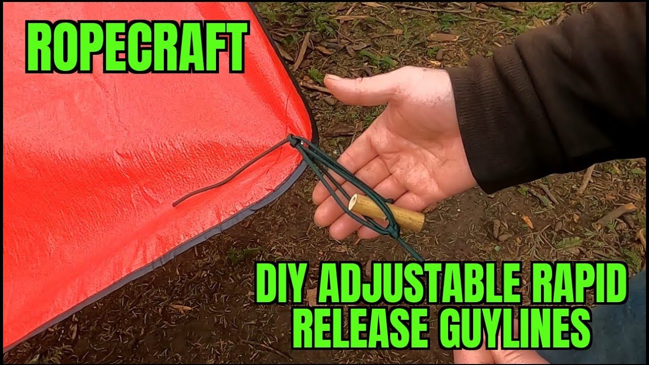 ROPECRAFT &mdash; самодельные быстросъемные оттяжки регулируемой длины