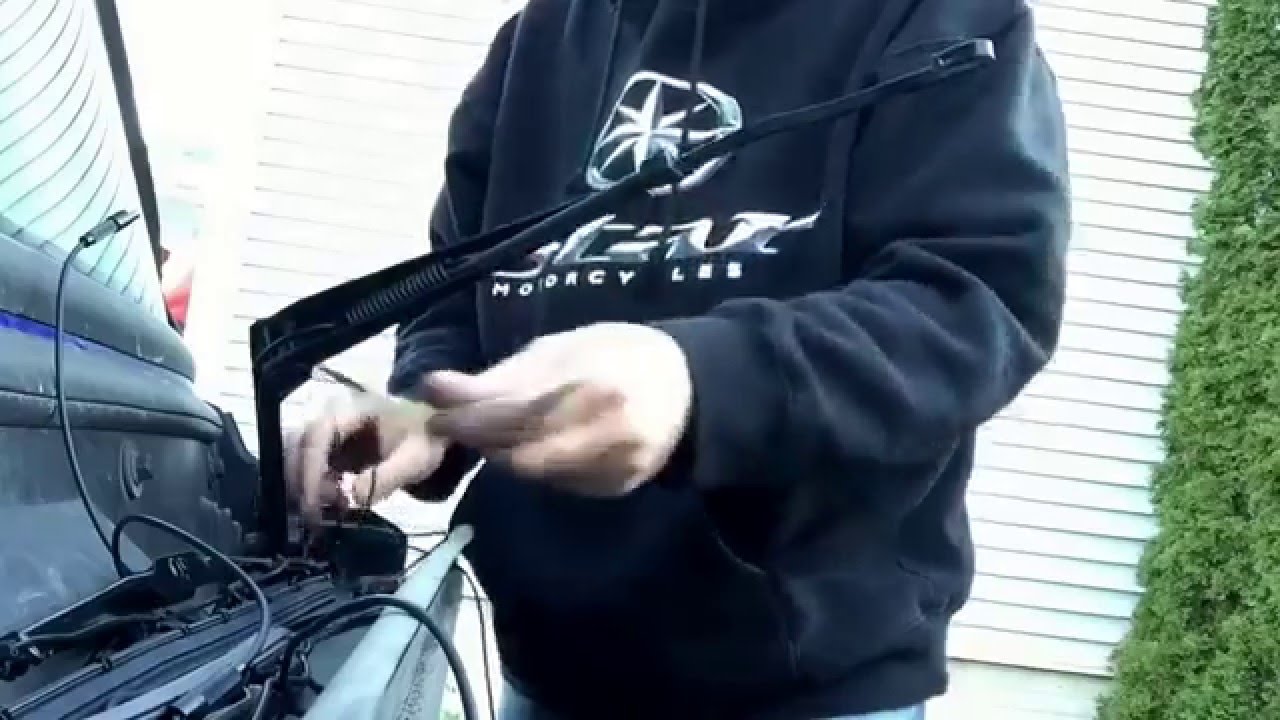 Everblades heated wiper blades installation