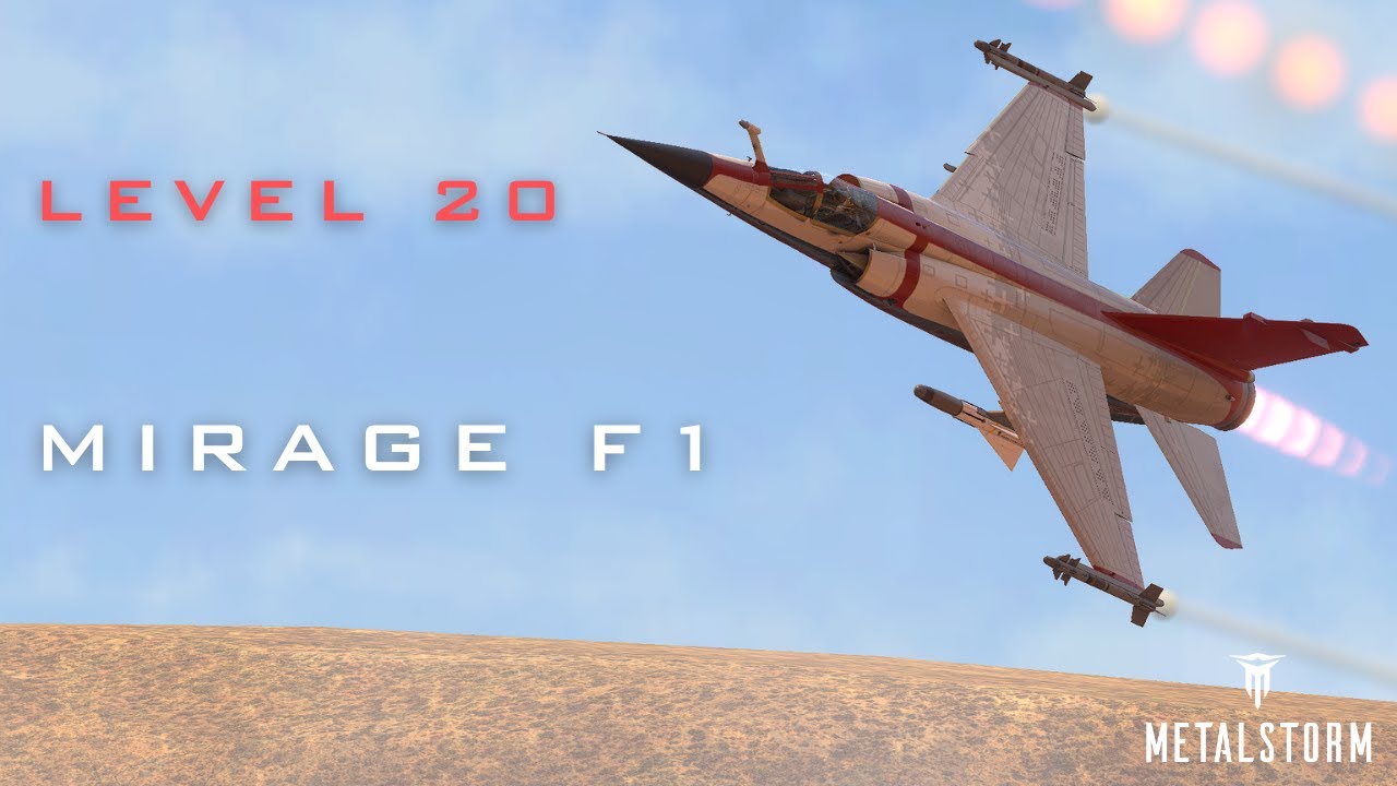 Metalstorm - Level 20 Mirage F1 turning and burning on Crimson Canyon