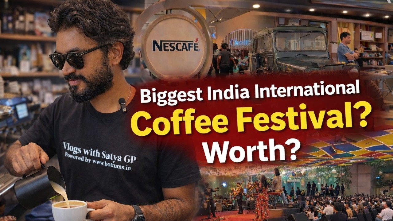 India International ka Biggest Coffee Festival? ☕ Sach mein Worth tha ya Overhyped? 😳