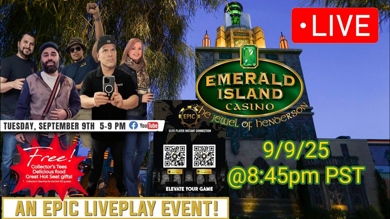 LA Boys go EPIC at Emerald Island Casino 😎🥃