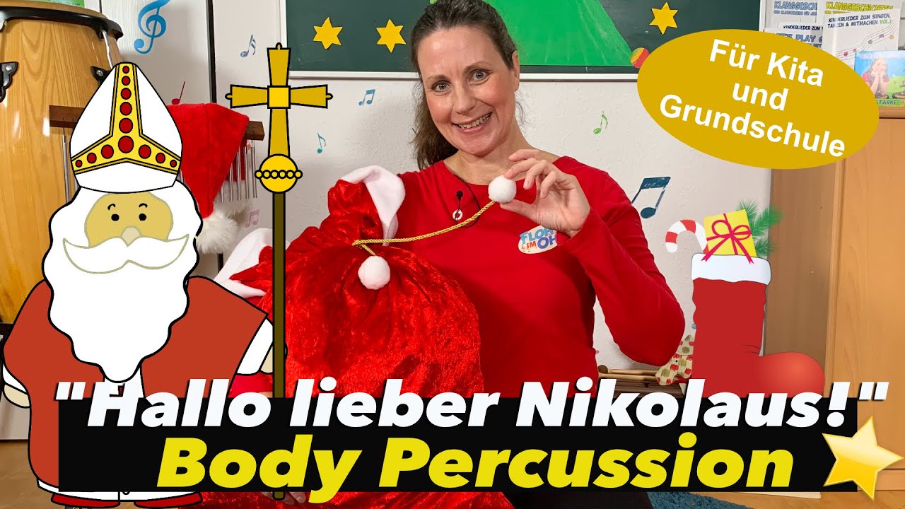 NIKOLAUS Body Percussion für Kinder | Kita & Grundschule | Simone Ludwig | Floh im Ohr TV