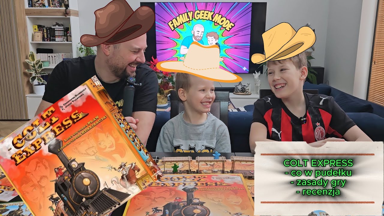 Colt Express - ZAWARTOŚĆ PUDEŁKA / ZASADY GRY / RECENZJA
