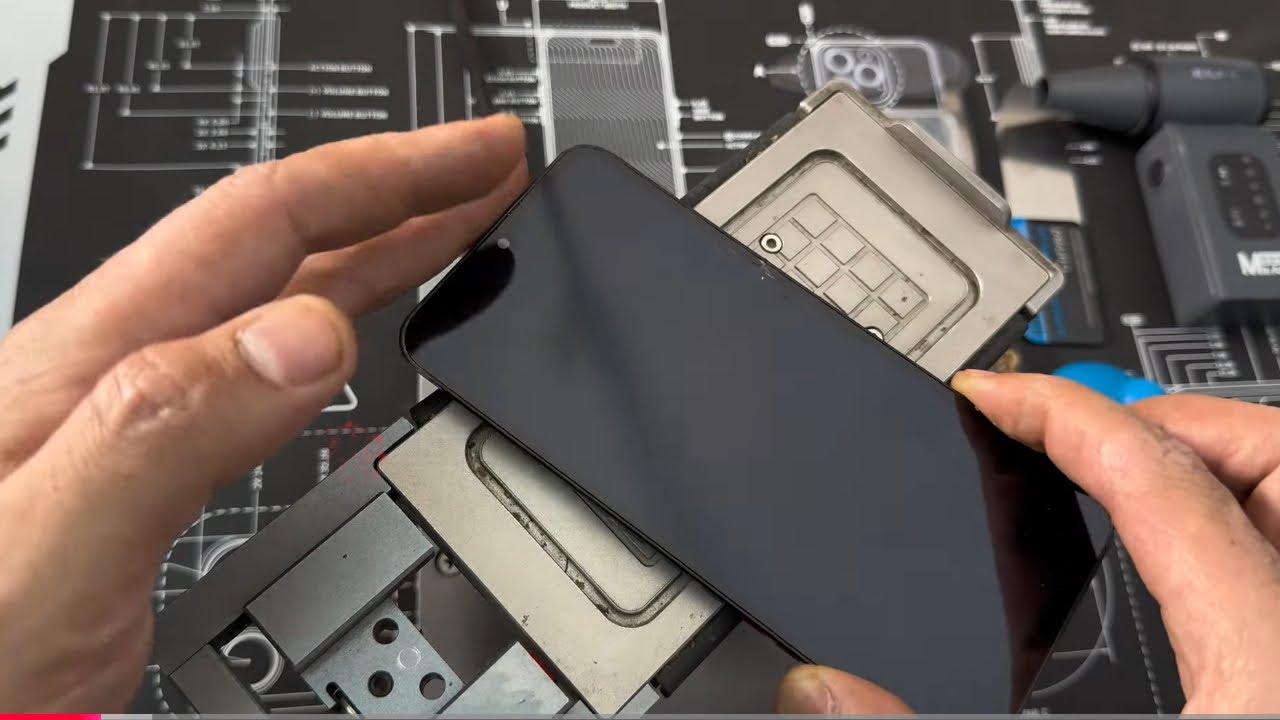 رفع شاشه A15 من الفريم Samsung