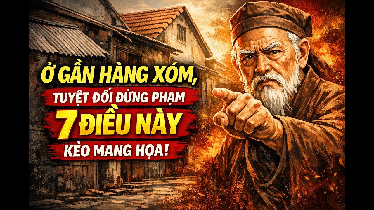 ở gần hàng xóm nên tránh những điều này | lời dạy cổ nhân