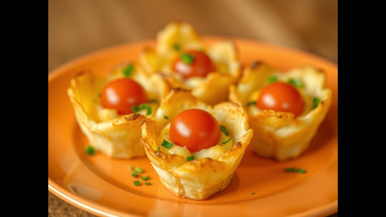 Quick and Easy Dinner Recipes: Surprising Christmas Meal with Potato Baskets Ready in 15-Minutes!🎄