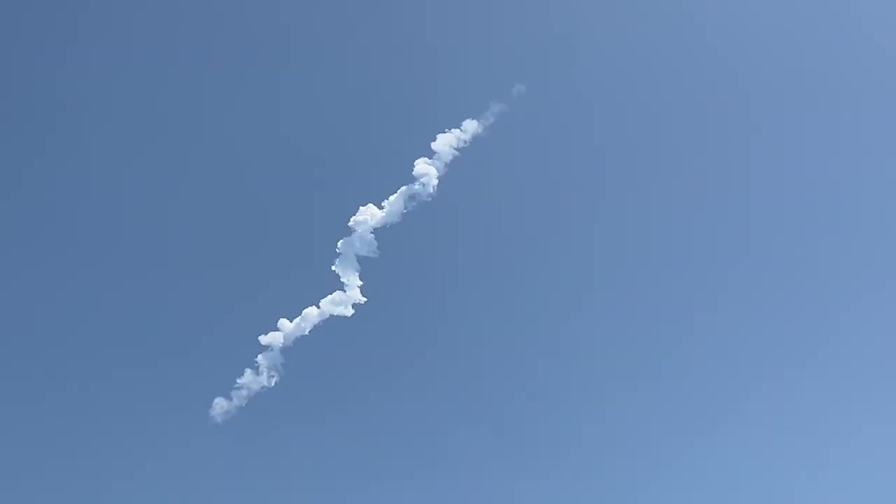 Another SpaceX Falcon 9 Rocket Launch June 13, 2025 ￼