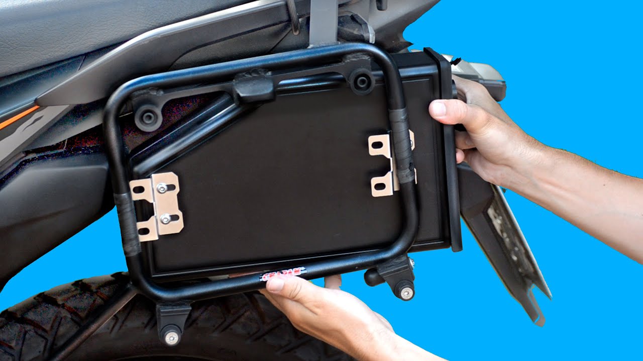 Transportando ferramentas na XRE da melhor forma - Porta ferramentas universal do AliExpress