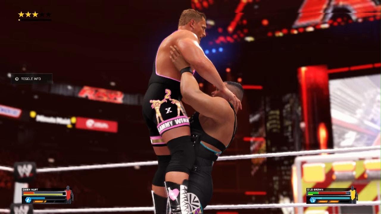 AMBULANCE MATCH! D'Lo Brown vs. Owen Hart (European Championship)