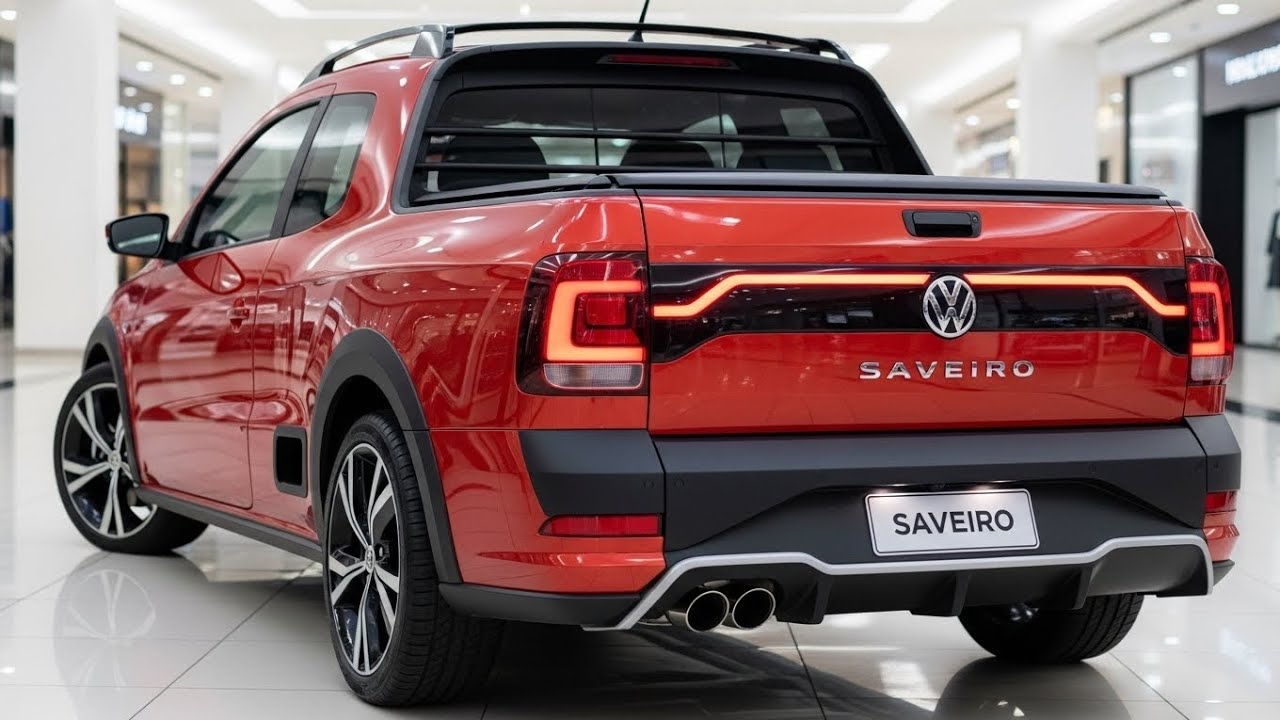 Nova Volkswagen Saveiro 2026 Revelada: Design, Tecnologia e Potência Surpreendentes