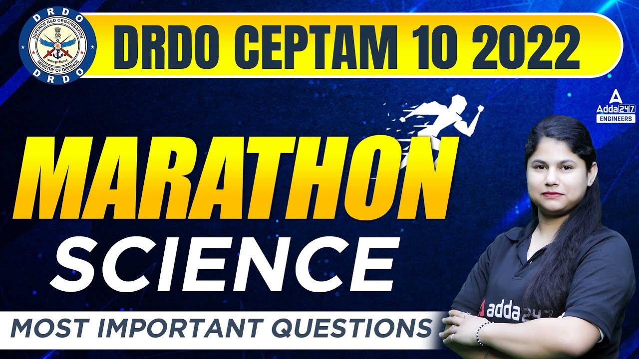 DRDO CEPTAM 10 Recruitment 2022 | DRDO Science | Most Important Questions