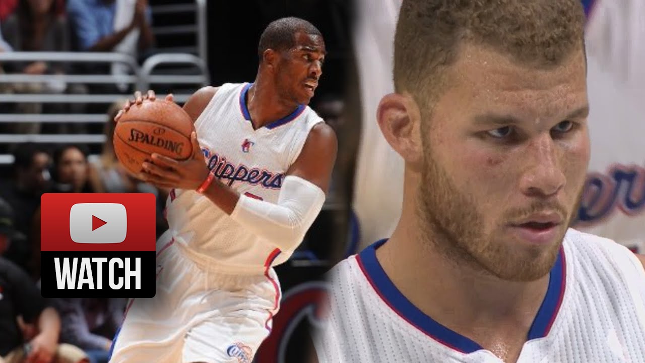 Chris Paul & Blake Griffin Highlights vs Thunder (2014.10.30) - 45 Pts, 10 Ast Total!