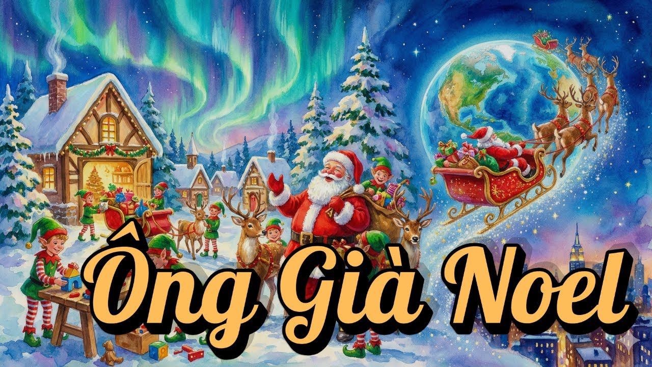 Ông Già Noel - Biểu tượng Giáng Sinh trên toàn thế giới