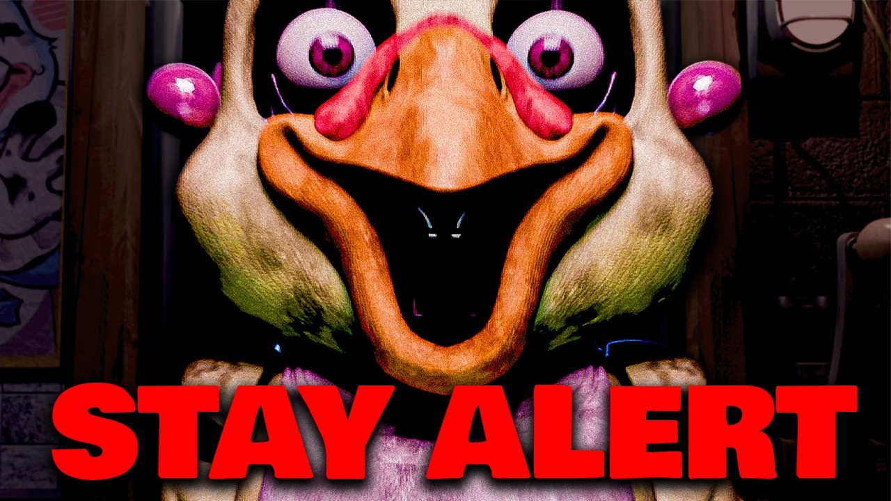 You Must STAY ALERT In This FNAF Game..