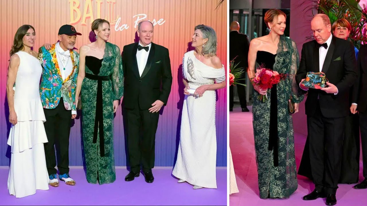 Bal de la Rose 2025 : L’apparition de Charlène de Monaco, rayonnante au bras du  Prince Albert
