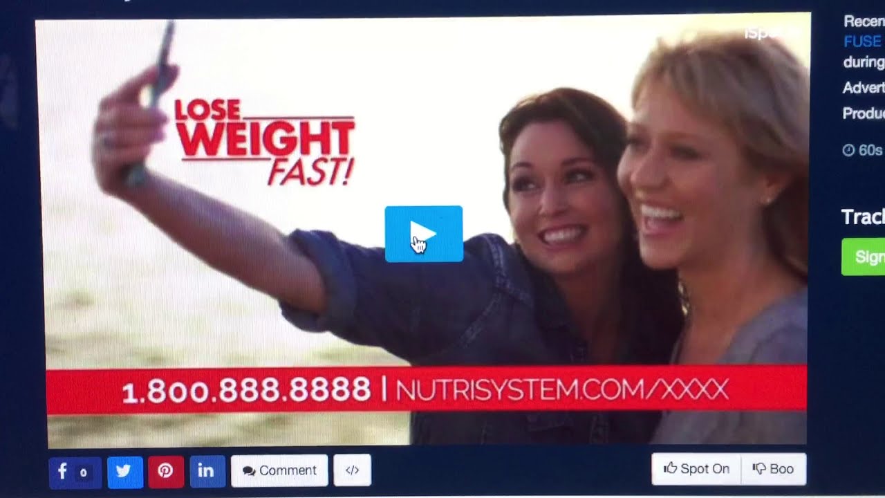 Nutrisystem Commercial.  Laura Avon. 2015.  IMG 1512