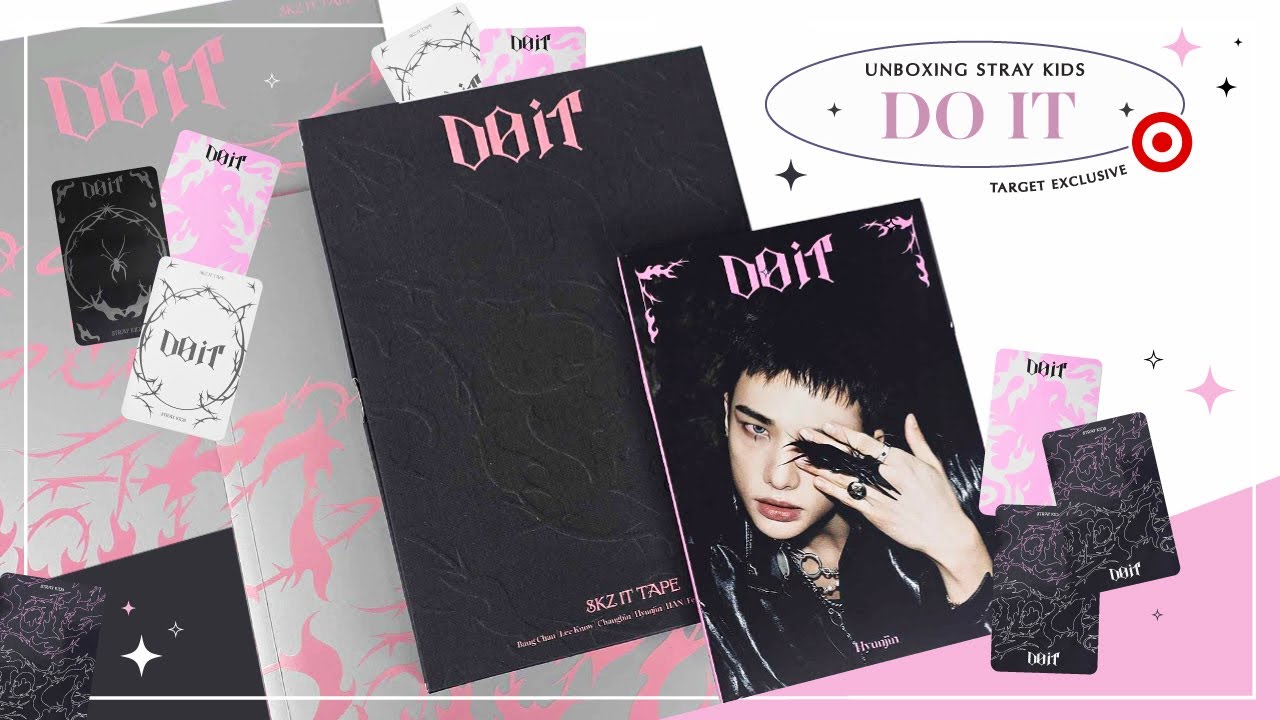 Распаковка Stray Kids DO IT | IT TAPE ✧ Эксклюзив Target – ограниченная, стандартная, версия с ак...