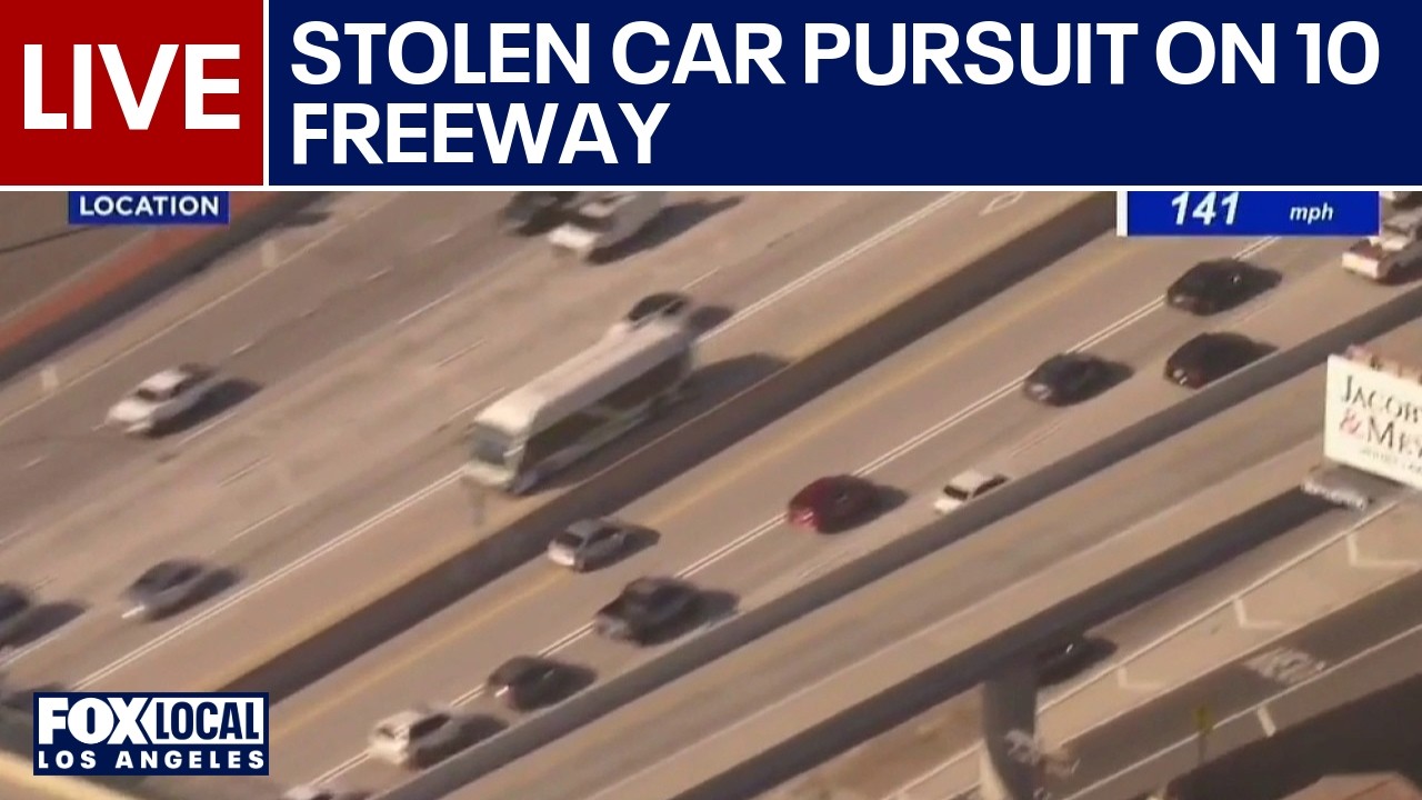 LIVE: LA police chase underway