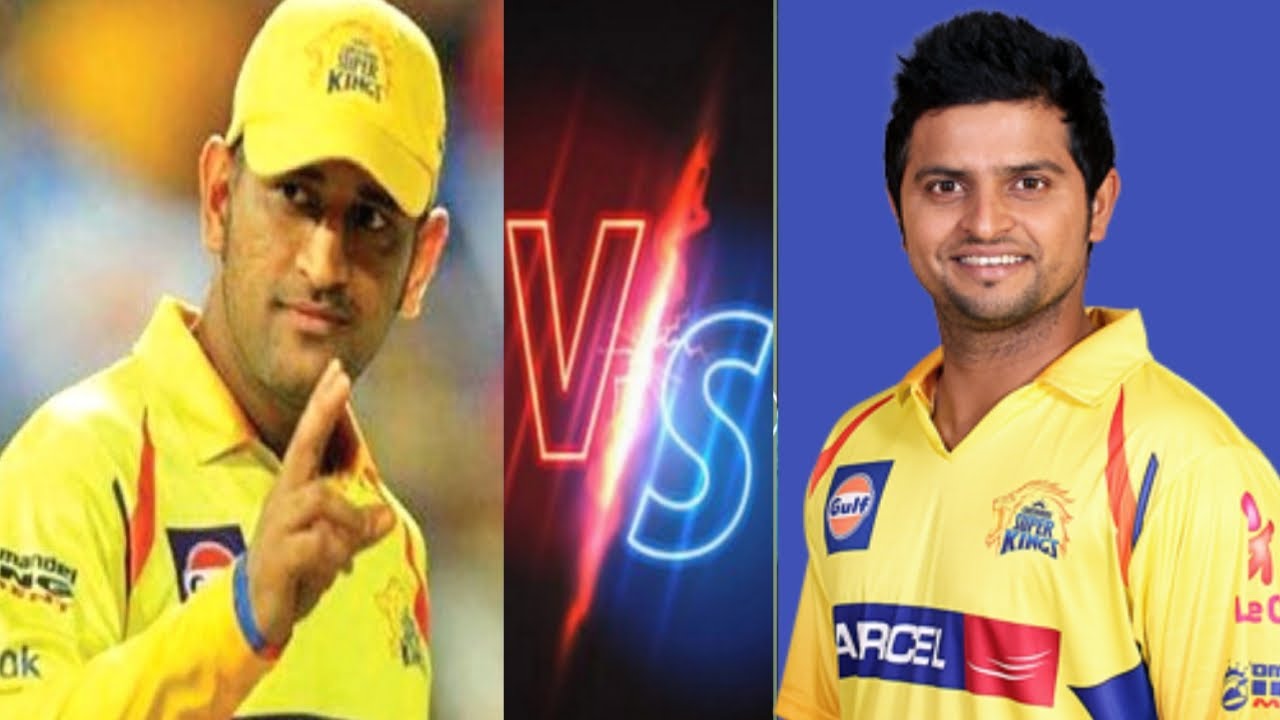 MS Dhoni vs Suresh raina /