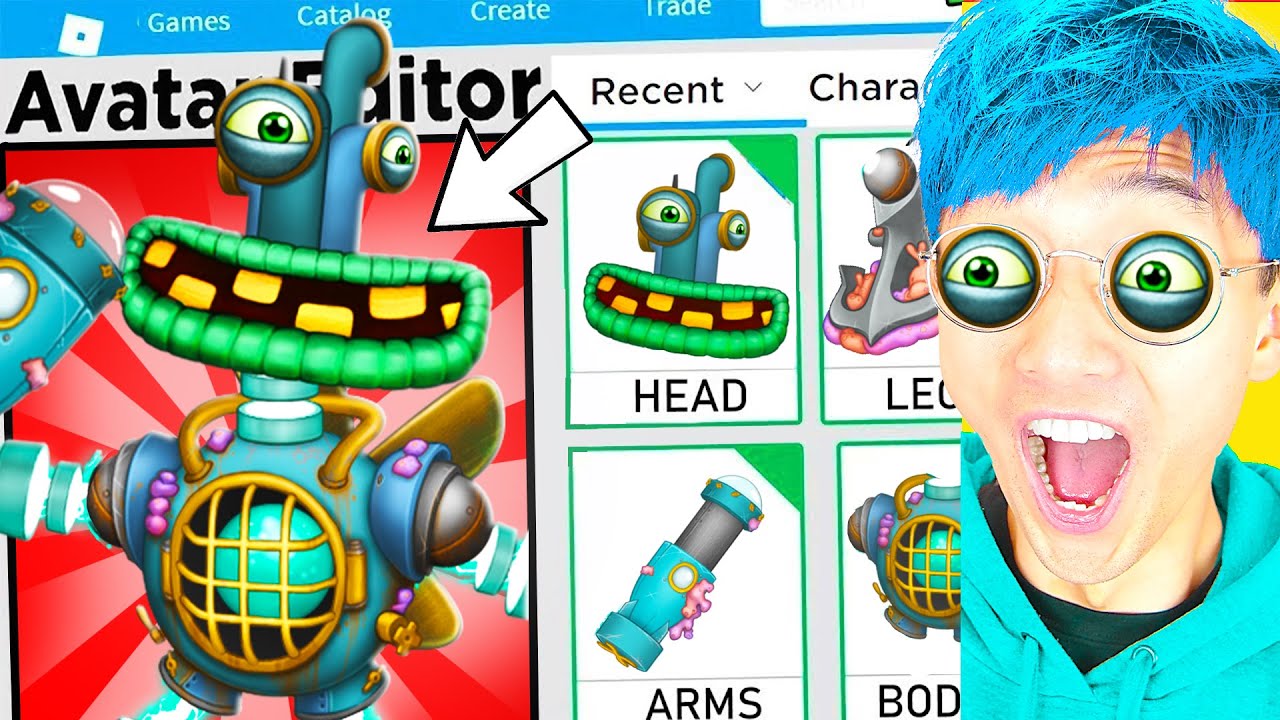 Создание WUBBOX из MY SINGING MONSTERS на ROBLOX АККАУНТЕ!? (СУПЕР ДОРОГО!)