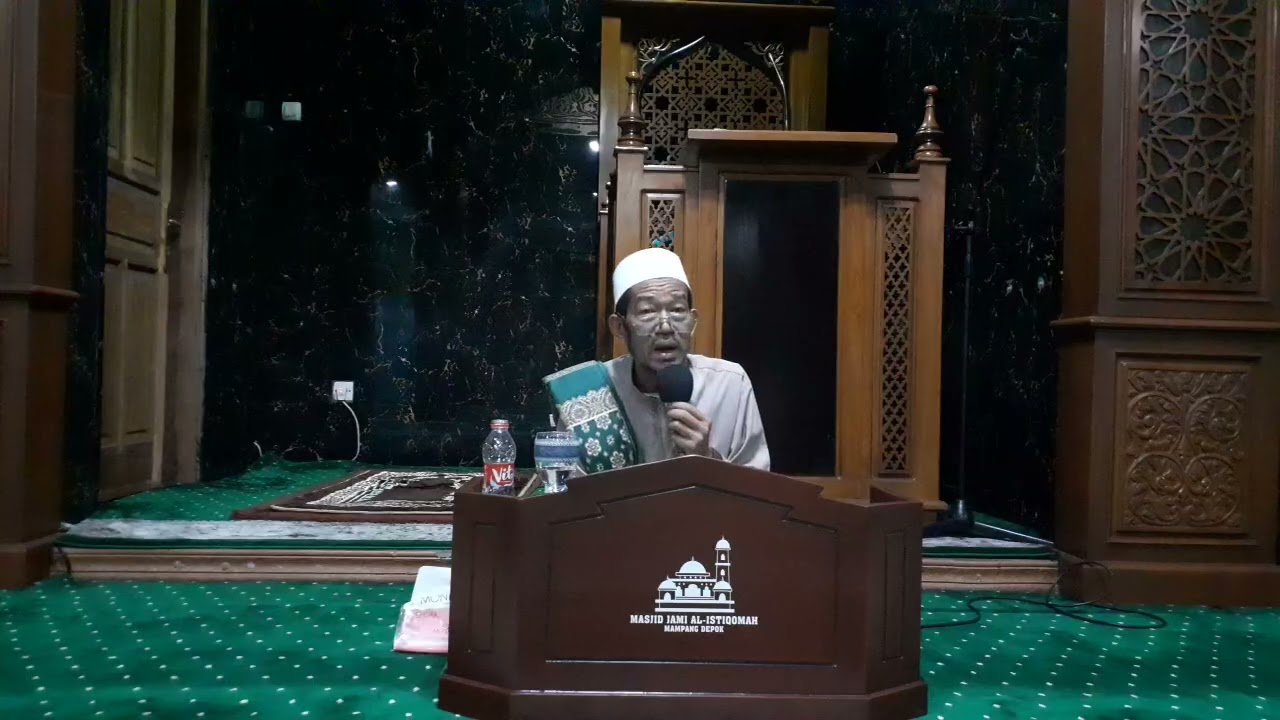 Kh Drs A Yani Firdaus MAg.  Ta'lim subuh ahad ke 150 Masjid jami Al Istiqomah Mampang Depok 