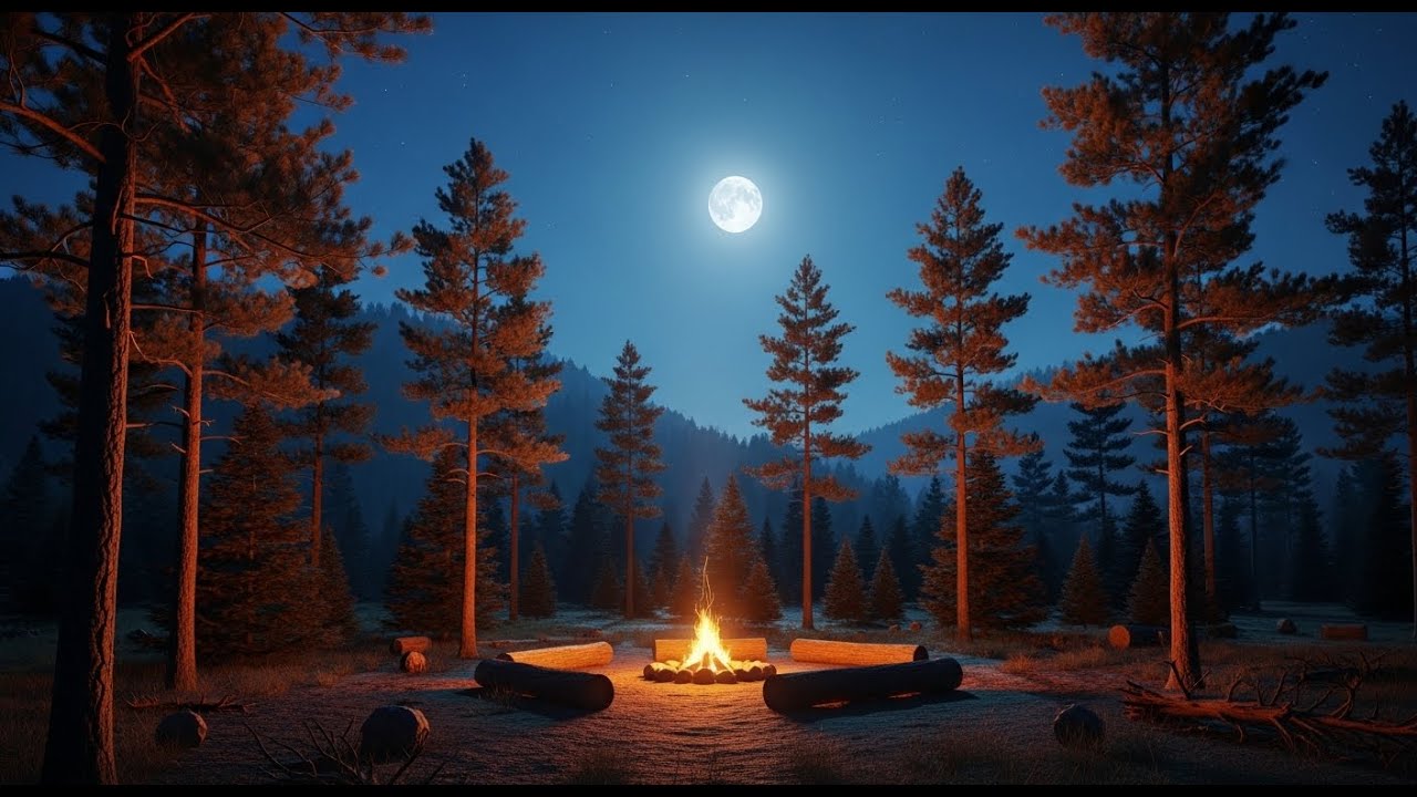 🌙 Under the Pine Sky 