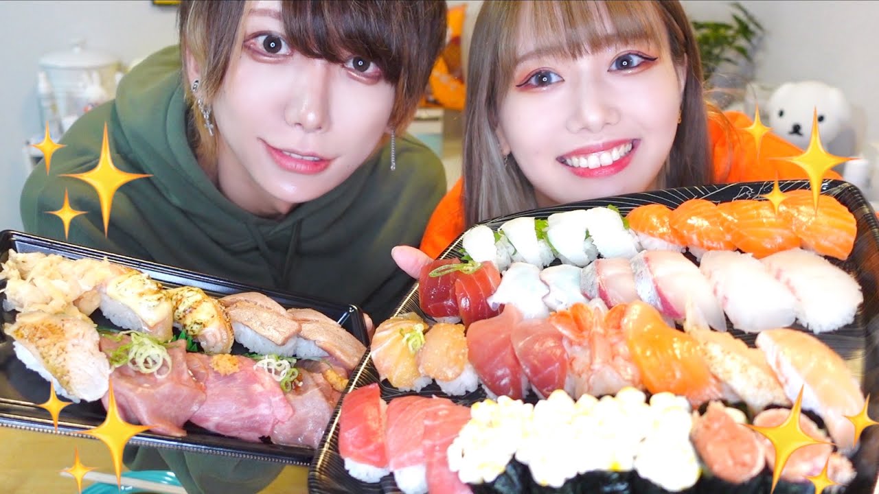 【大食い】寿司いっぱい食べながら語ります