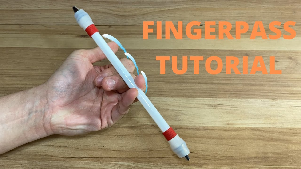 How to do the Finger pass - Penspinning Tutorial