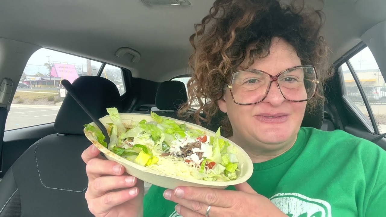 Crystal tries Chipotle