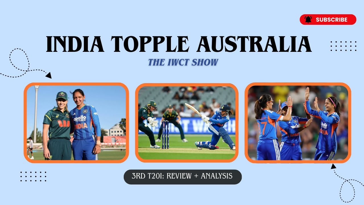 🚨 The IWCT Show | India Down Australia & Clinch Series 2-1 | 3rd T20I: Review + Analysis ft. Shajin