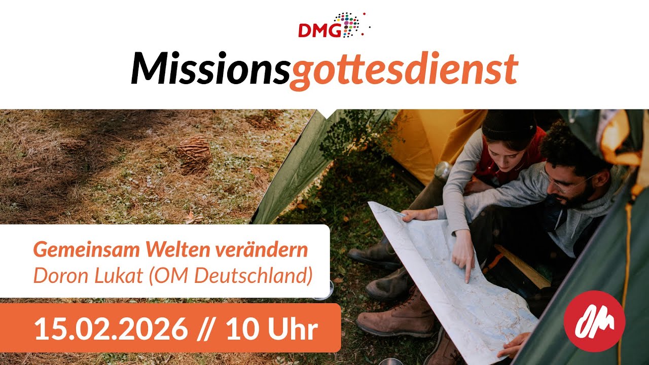 DMG-Missionsgottesdienst „Gemeinsam Welten verändern“ // 15.02.2026
