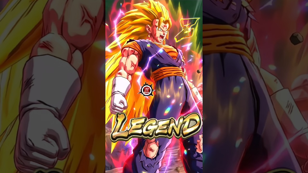 Легендарный Супер Сайян 3 Веджито &mdash; просто сумасшедший 🤯🥵! #dragonballlegends #dragonball #shorts