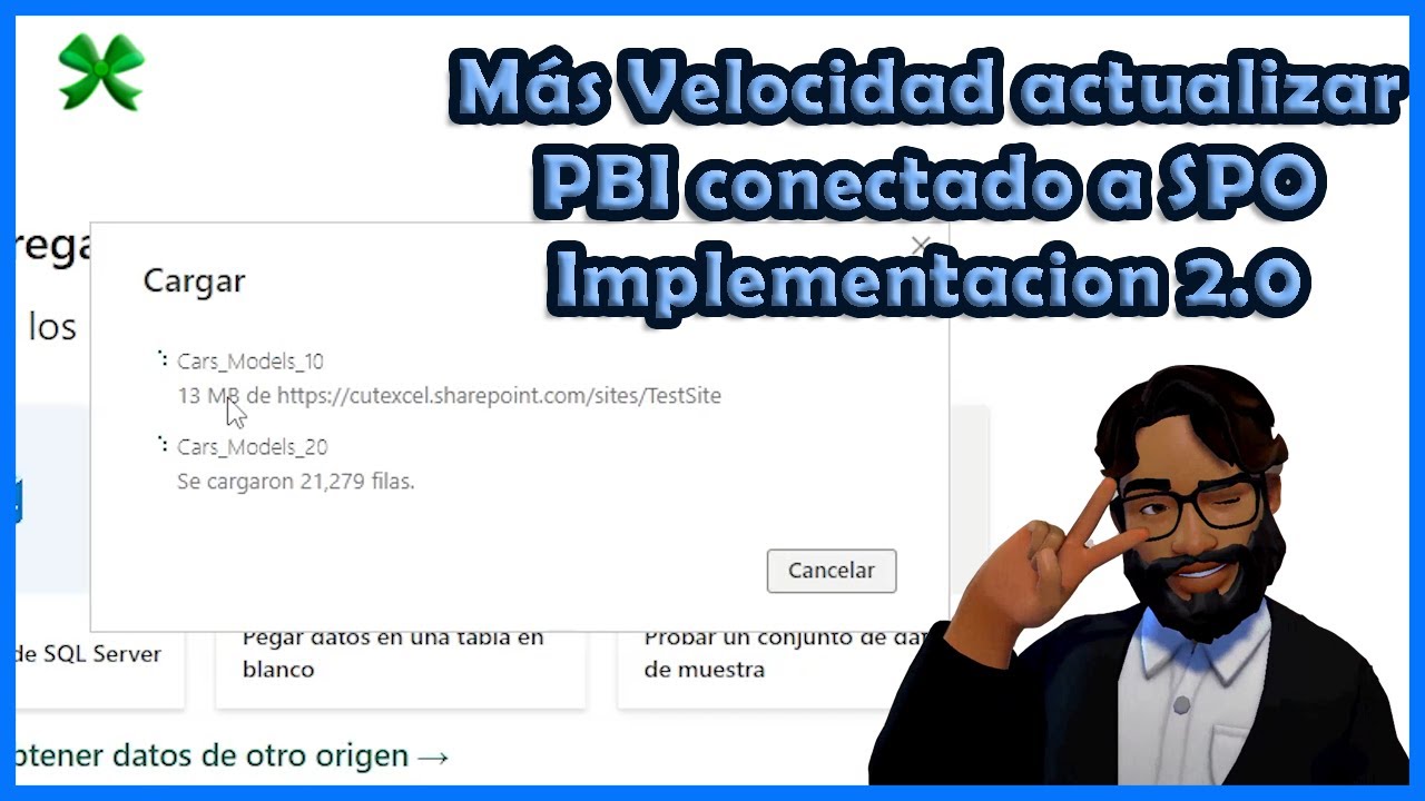 Aumenta la velocidad de actualización de PBI y Sharepont || Implementacion 2.0 Sharepoint