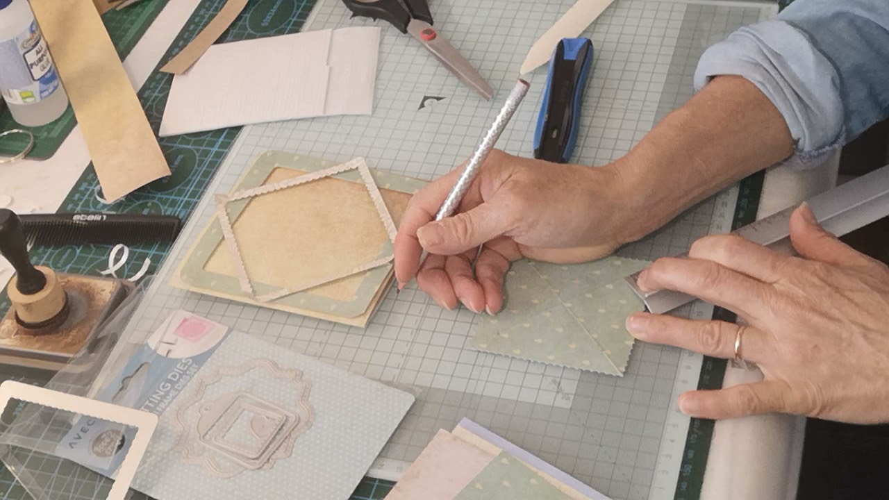 TUTO CARTE FACILE  Papillon 🦋 #diy #carterie #scrapbooking