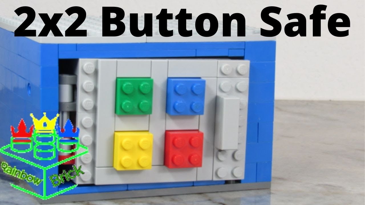 Lego 2x2 Button Safe (with tutorial)