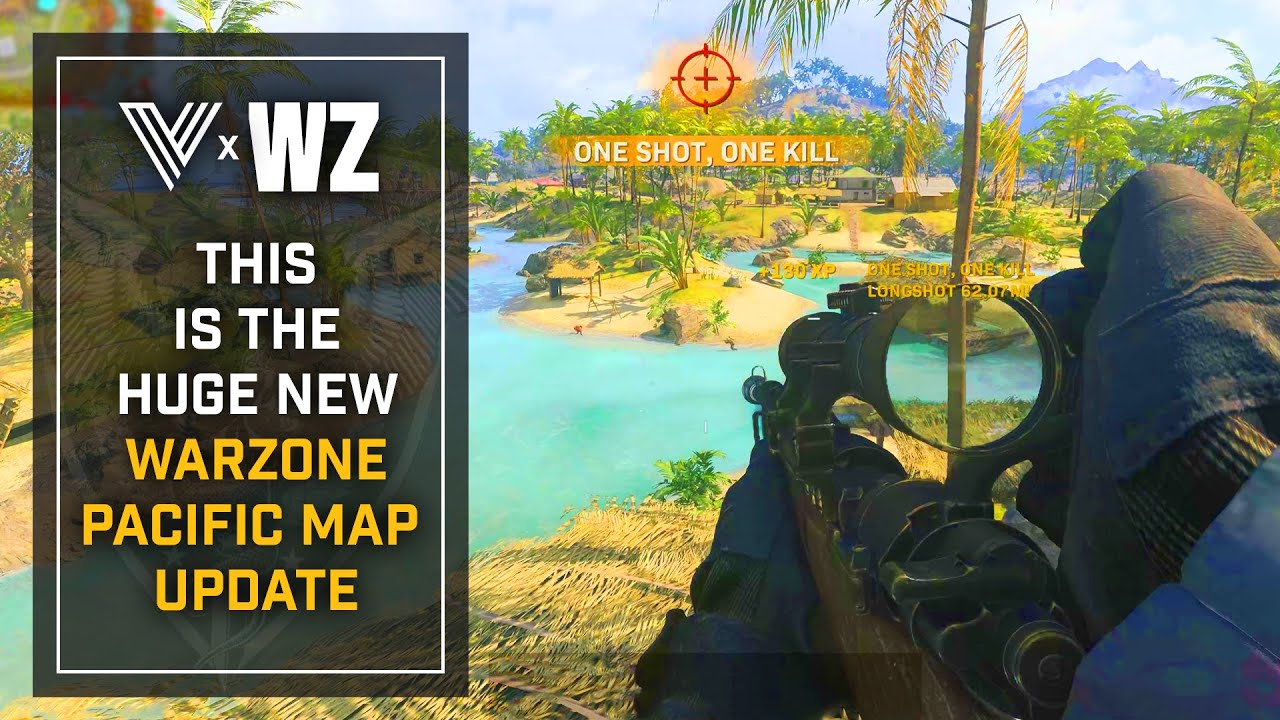 This is the WARZONE PACIFIC Update... (New Map Caldera, Big Changes & More)