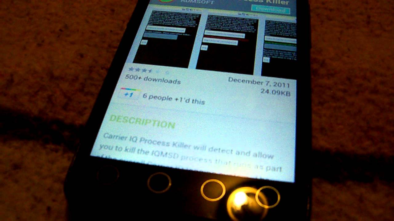 Getting Rid Of Carrier IQ on Android