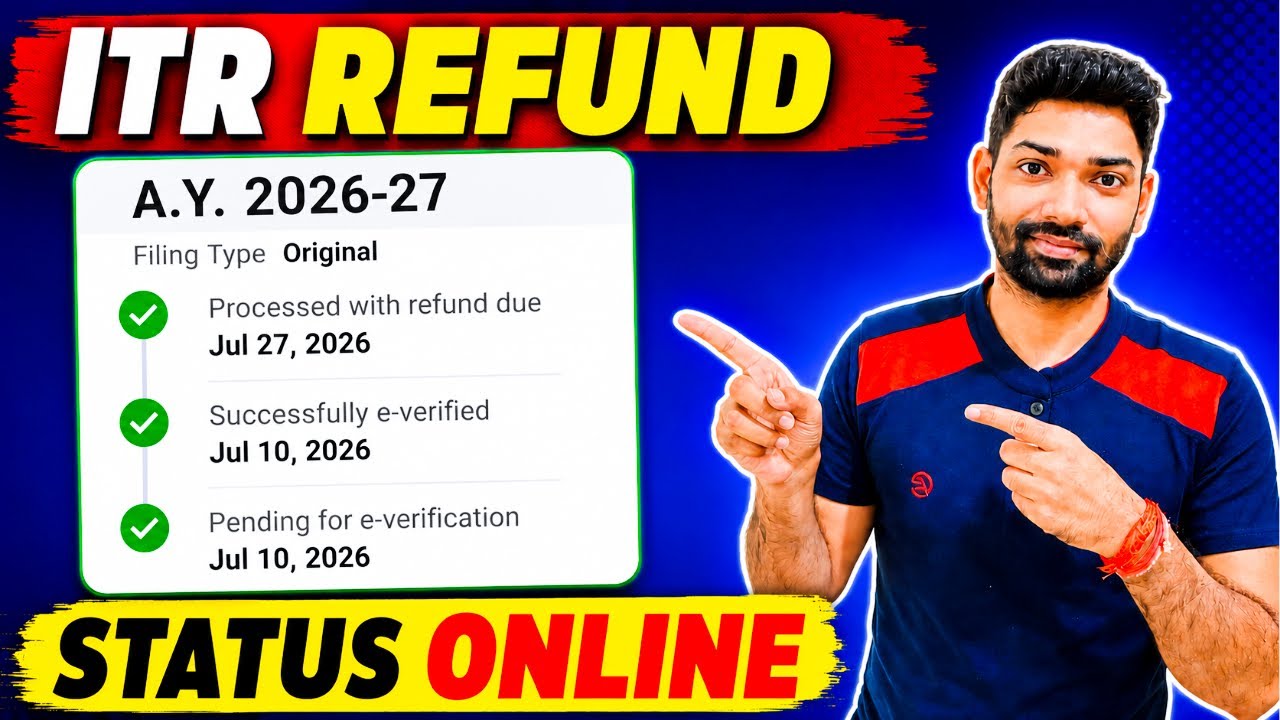 ITR Status Check Online 2026-27 | Income Tax Refund Status Kaise Check Kare | Refund Kab Aayega?