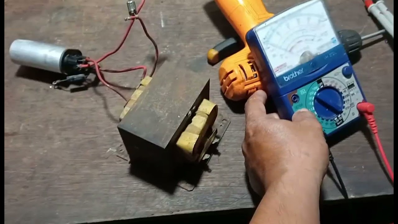 Paano mag check ng transformer ng microwave kung buo o sira 