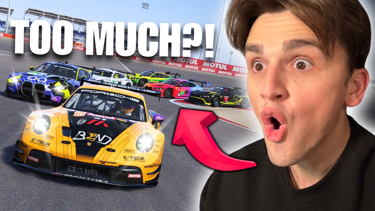 Считается ли это всё ещё жёсткими гонками в классах GT3? 🫣