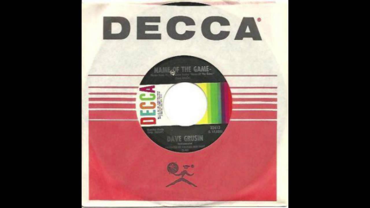 Dave Grusin - Name Of The Game [US, Jazz-Funk] (1968) -- TV Show Theme