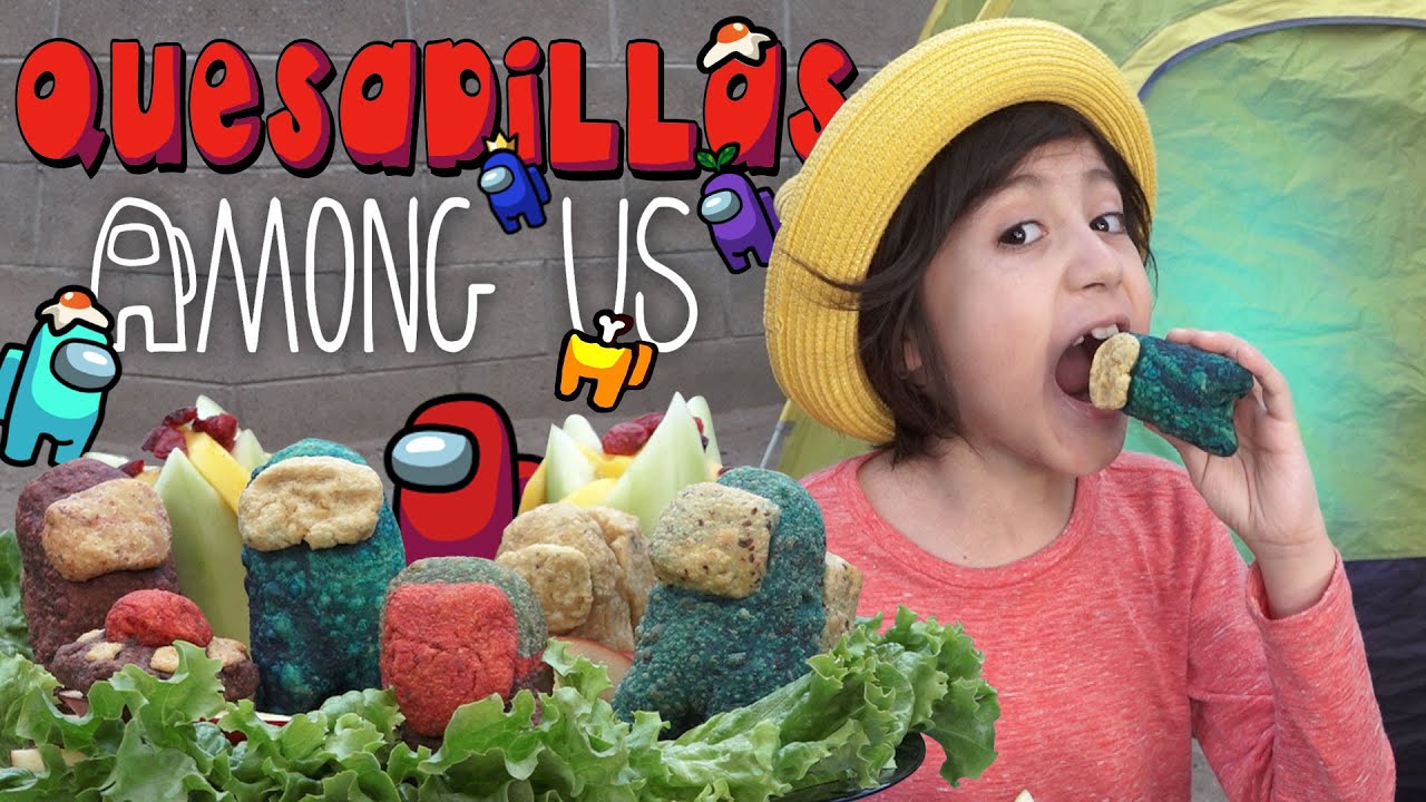AMONG US en Quesadillas De mi BUNKER a Tu Cocina