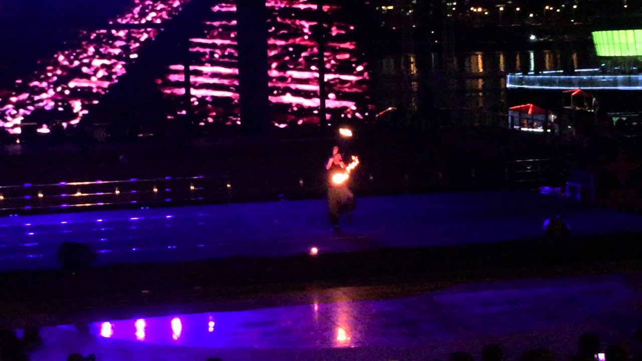 Yuta Fire Poi Solo @ Fire Festival Korea 2015