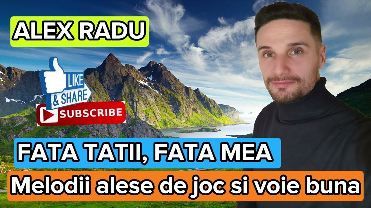 ALEX RADU - PENTRU TOTI PARINTII DE FETE ❌ COLAJ CU MUZICA DE PETRECERE 2024