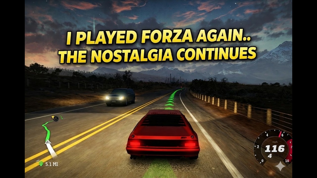 I Played Forza Horizon 1 Again… The Nostalgia Continues